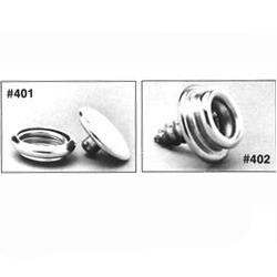 Taylor D Type Fasteners Nickel Plated Brass