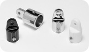 Taylor Chrome Plated Zamak Top Hardware:External Eye End